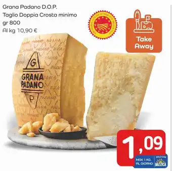 Famila Grana Padano D.O.P. Taglio Doppia Crosta minimo gr 800 offerta