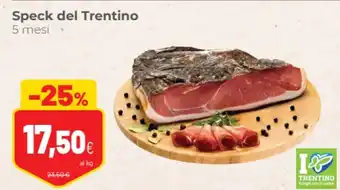 Coop famiglia cooperativa Speck del Trentino 5 mesi offerta