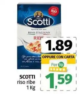 Pam SCOTTI riso ribe 1 Kg offerta