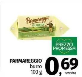 Pam PARMAREGGIO burro offerta