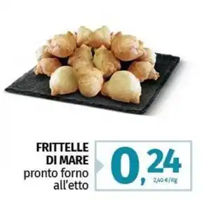 Pam FRITTELLE DI MARE pronto forno all'etto offerta