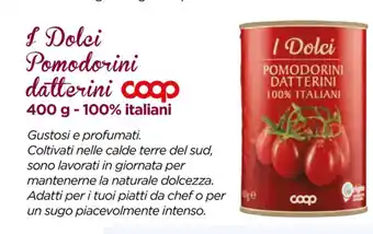 Unicoop I Dolci Pomodorini datterini coop 400 g offerta