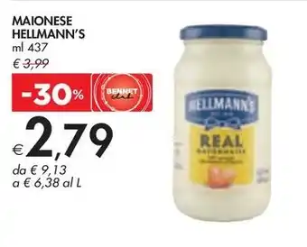 Bennet MAIONESE HELLMANN'S ml 437 offerta