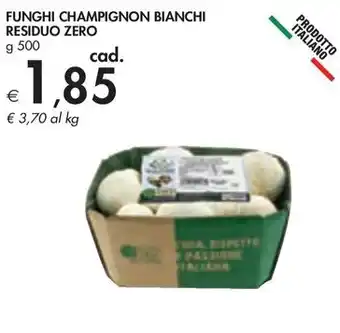 Bennet FUNGHI CHAMPIGNON BIANCHI RESIDUO ZERO offerta