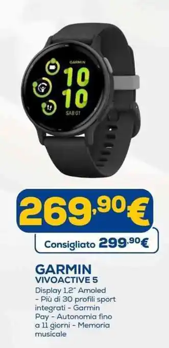 Euronics GARMIN VIVOACTIVE 5 offerta