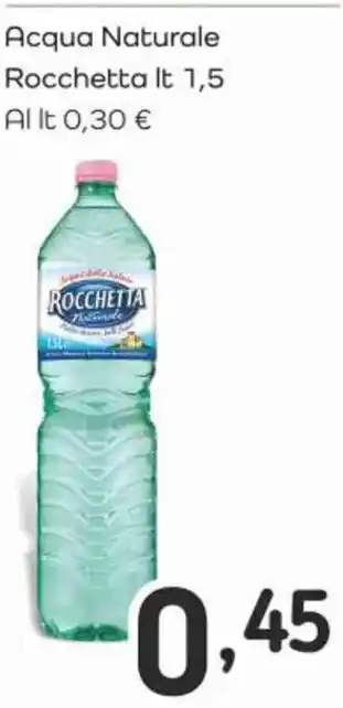 Famila Acqua Naturale Rocchetta It 1,5 offerta