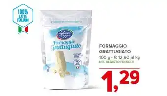 Todis FORMAGGIO GRATTUGIATO 100 g offerta