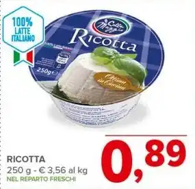 Todis RICOTTA 250 g offerta