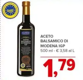 Todis ACETO BALSAMICO DI MODENA IGP 500 ml offerta