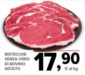 Todis BISTECCHE SENZA OSSO DI BOVINO ADULTO offerta