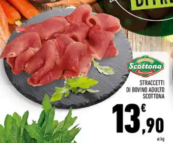 Conad STRACCETTI DI BOVINO ADULTO SCOTTONA offerta