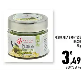 Conad PESTO ALLA BRONTESE BACCO 90 g offerta