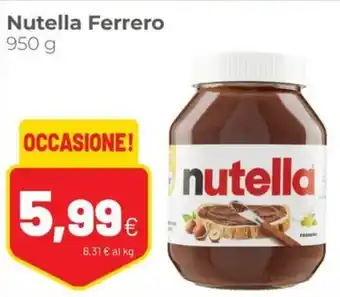 Coop Nutella Ferrero 950 g offerta