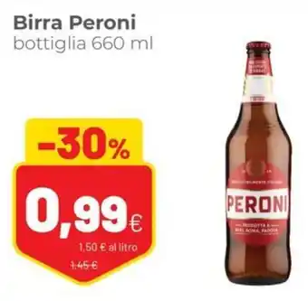 Coop Birra Peroni bottiglia 660 ml offerta