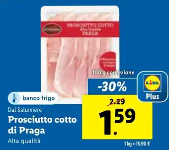 Lidl Prosciutto cotto di Praga offerta