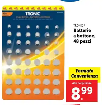 Lidl TRONIC Batterie a bottone offerta