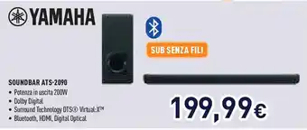 Unieuro YAMAHA SOUNDBAR ATS-2090 offerta