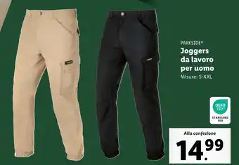 Lidl PARKSIDE Joggers da lavoro per uomo offerta