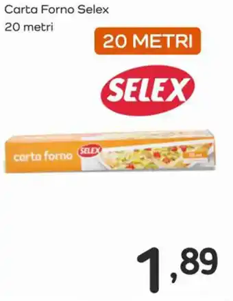 Famila Carta Forno Selex 20 metri offerta