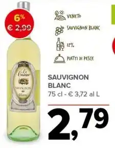 Todis SAUVIGNON BLANC offerta