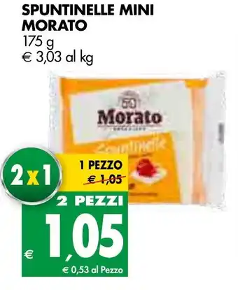 Tigros Morato Spuntinelle Mini 175g offerta