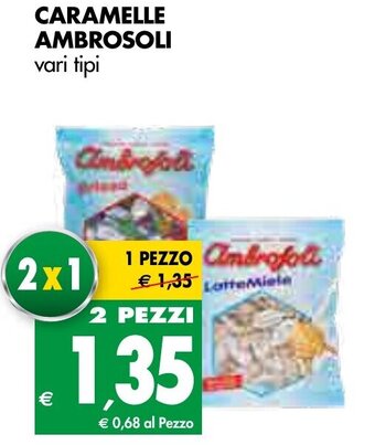 Tigros Ambrosoli Caramelle offerta