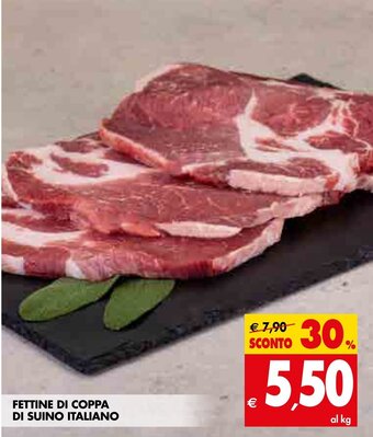 Tigros Fettine di Coppa di Suino Italiano offerta