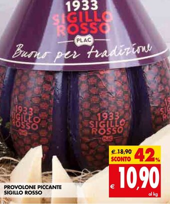 Tigros Provolone Piccante Sigillo Rosso offerta