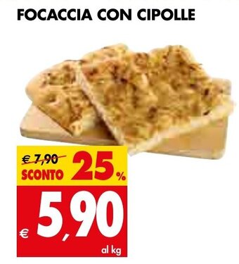 Tigros Focaccia con Cipolle offerta
