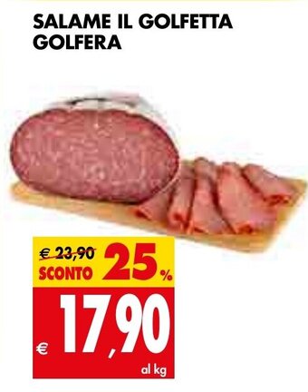 Tigros Golfera Salame Il Golfetta offerta