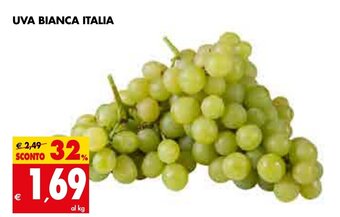 Tigros Uva Bianca Italia offerta