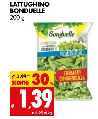 Tigros Bonduelle Lattughino 200g offerta