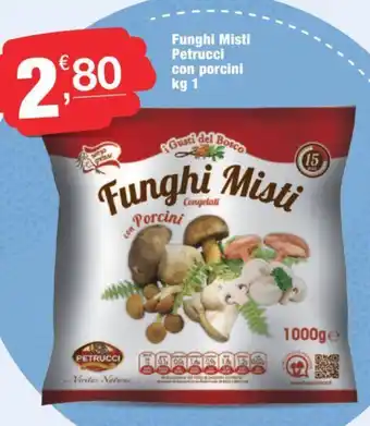 Crai Funghi Misti Petrucci con porcini kg 1 offerta