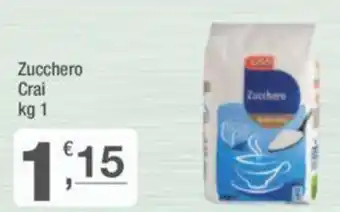 Crai Zucchero Crai kg 1 offerta