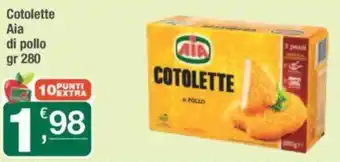 Crai Cotolette Aia di pollo gr 280 offerta