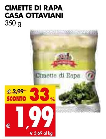Tigros Cimette di Rapa Casa Ottaviani 350g offerta