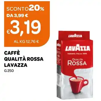 Ekom CAFFÈ QUALITÀ ROSSA LAVAZZA G 250 offerta