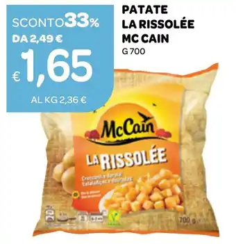 Ekom PATATE LA RISSOLÉE MC CAIN G 700 offerta