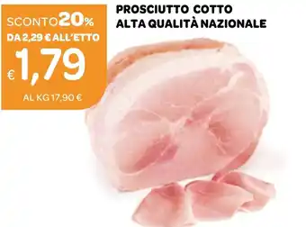 Ekom PROSCIUTTO COTTO ALTA QUALITÀ NAZIONALE offerta