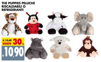 Tigros The Puppies Peluche Riscaldabili o Refrigeranti offerta