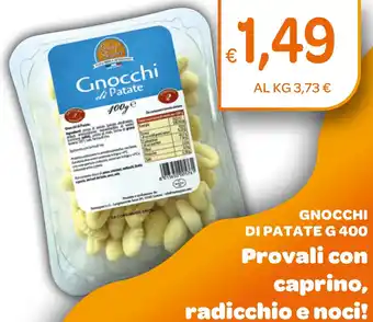 Ekom GNOCCHI DI PATATE G 400 offerta