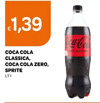 Ekom COCA COLA CLASSICA, COCA COLA ZERO, SPRITE LT1 offerta