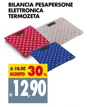 Tigros Termozeta Bilancia Pesapersone Elettronica offerta