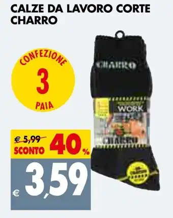 Tigros Charro Calze da Lavoro Corte offerta