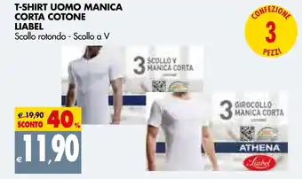 Tigros Liabel T-Shirt Uomo Manica Corta Cotone offerta