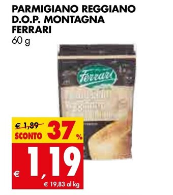 Ferrari Parmigiano Reggiano D.O.P. Montagna 60g