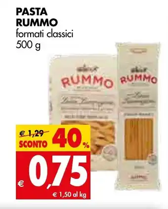Tigros Rummo Pasta 500g offerta