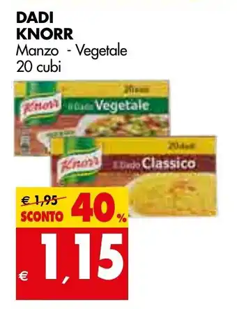 Knorr Dadi 20 cubi