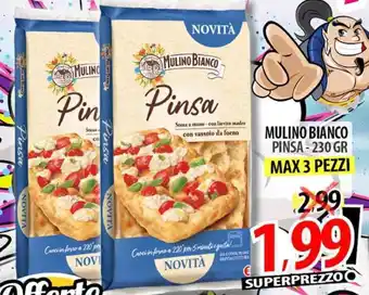 Il Genio Supermercato MULINO BIANCO PINSA - 230 GR offerta