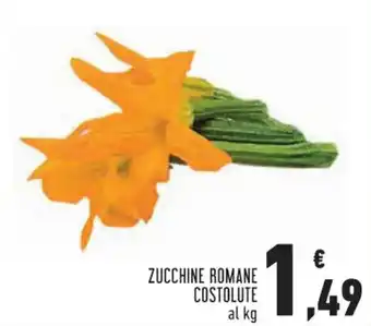Conad ZUCCHINE ROMANE COSTOLUTE offerta